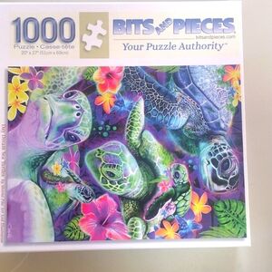 Bits and Pieces "Day Dream Sea Turtles" by Sheena Pike 1000 Piece Puzzle